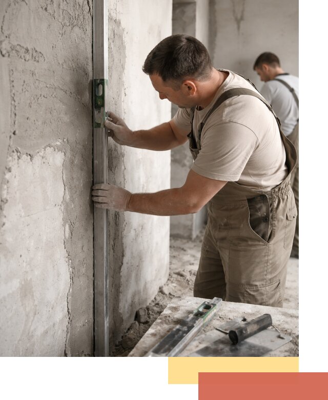 Установка штукатурных маяков в юбилейном с гарантией качества