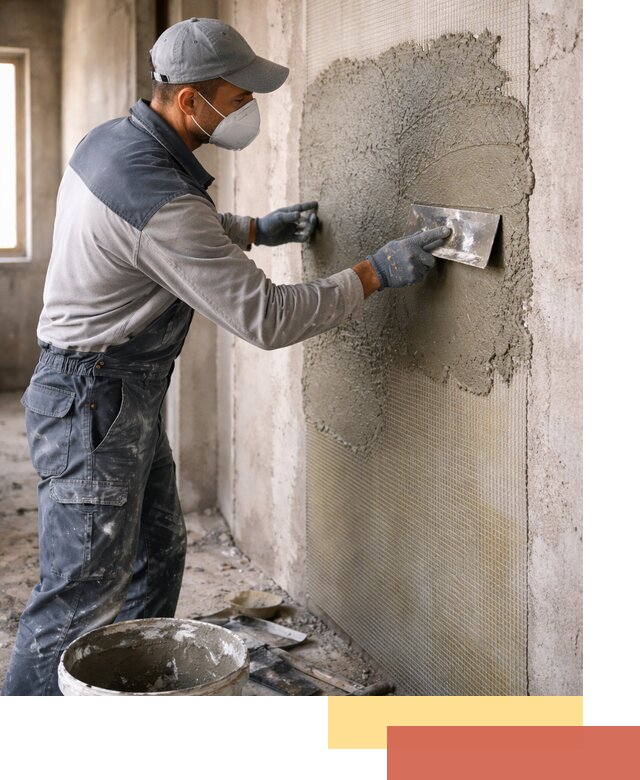 Штукатурка стен по сетке в юбилейном под ключ качественно и быстро