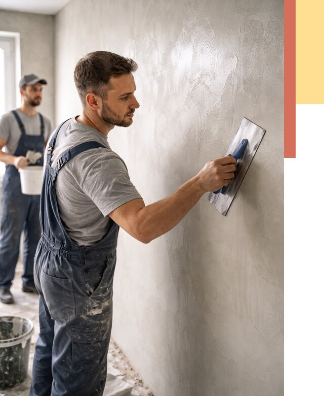 Глянцевание штукатурки стен в юбилейном от 7727 руб. — услуги и затирка | ОТДЕЛОЧНИК-Юбл