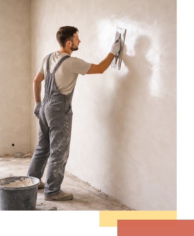 Глянцевание штукатурки стен в юбилейном профессионально и быстро