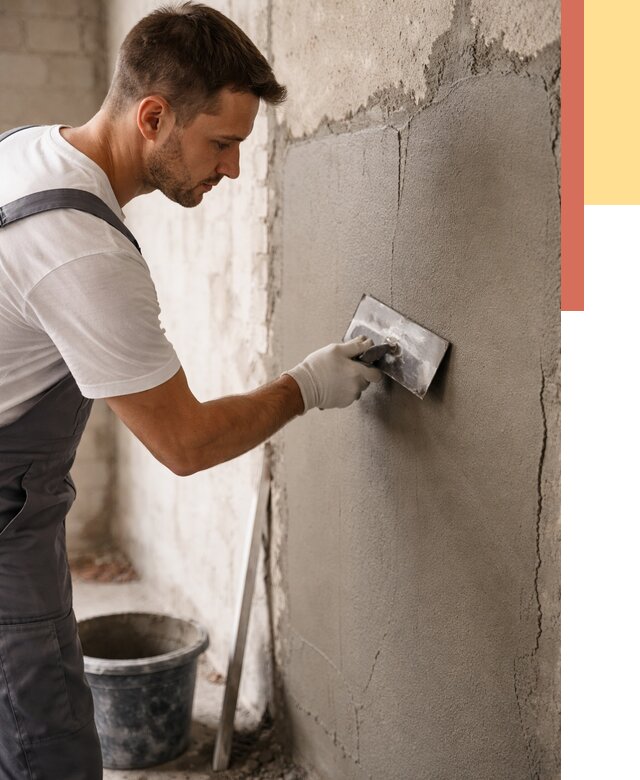Штукатурка стен под плитку в юбилейном от 4327 руб./м2 — выравнивание под плитку | ОТДЕЛОЧНИК-Юбл