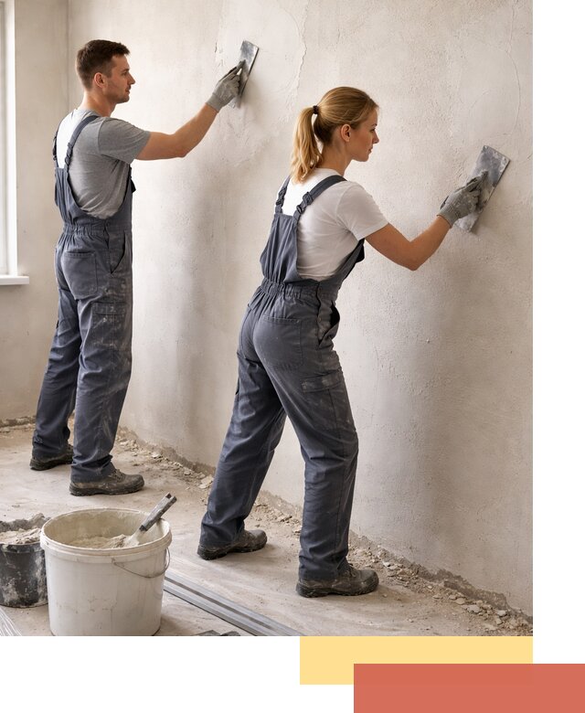 Штукатурка стен под обои в юбилейном профессионально и быстро