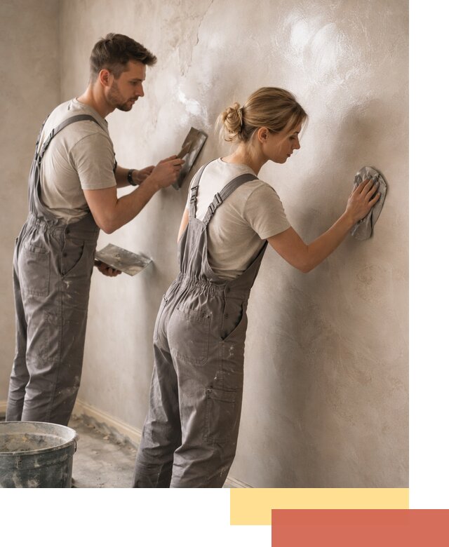 Венецианская штукатурка высокого качества в юбилейном