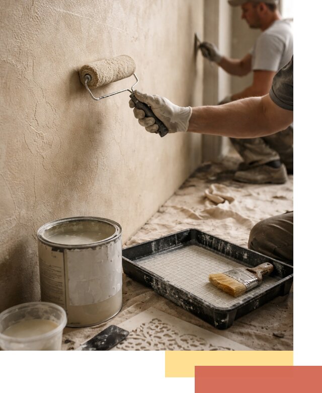 Лессирующая краска для декоративной отделки в юбилейном