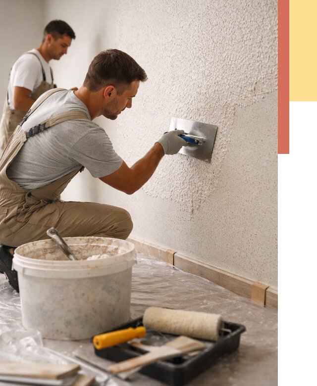 Нанесение жидких обоев в юбилейном от 7727 руб./м2 — быстро и недорого | ОТДЕЛОЧНИК-Юбл