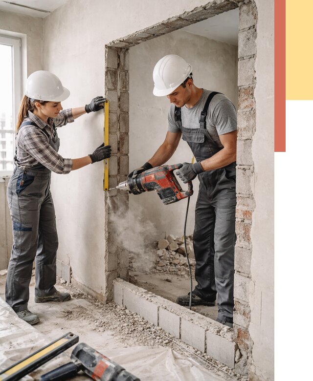 Создание проемов в стенах в юбилейном от 6697 руб. — алмазная резка и расширение | ОТДЕЛОЧНИК-Юбл