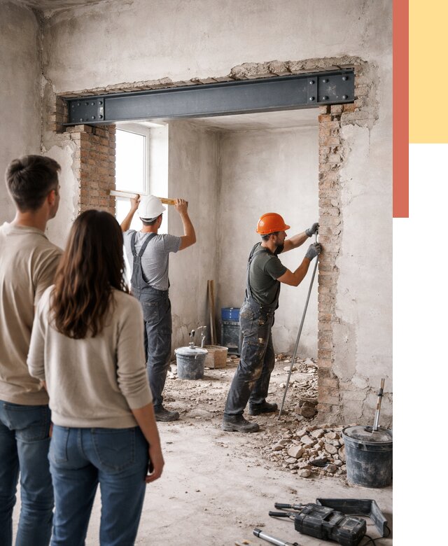 Усиление проема в стене в юбилейном от 9788 руб. — усиление дверного проема металлоконструкцией | ОТДЕЛОЧНИК-Юбл