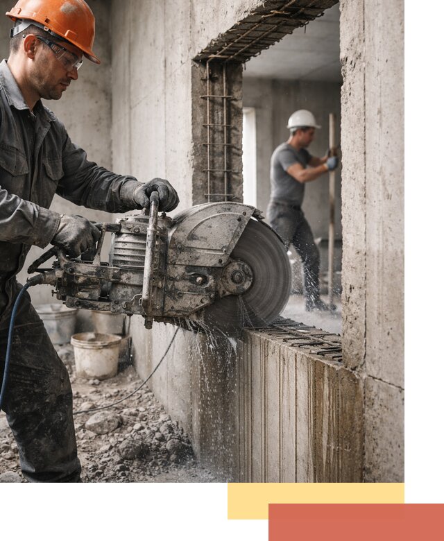 Алмазная резка проемов в юбилейном быстро и точно