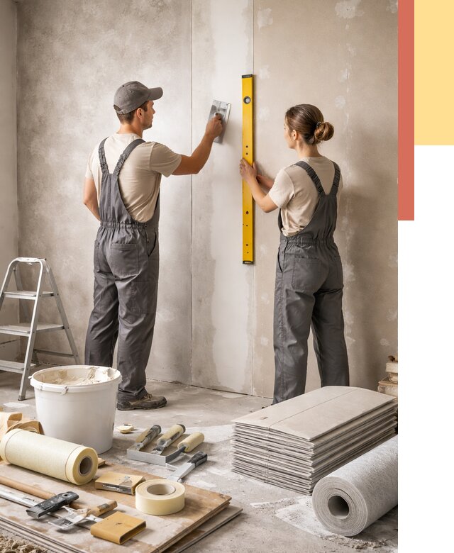 Отделка стен в юбилейном от 1545 руб/м² — недорого, быстро, под ключ | ОТДЕЛОЧНИК-Юбл