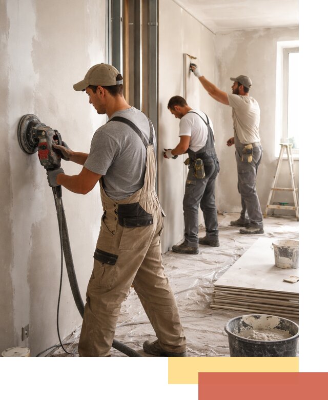 Профессиональная отделка стен в юбилейном качественно и в срок