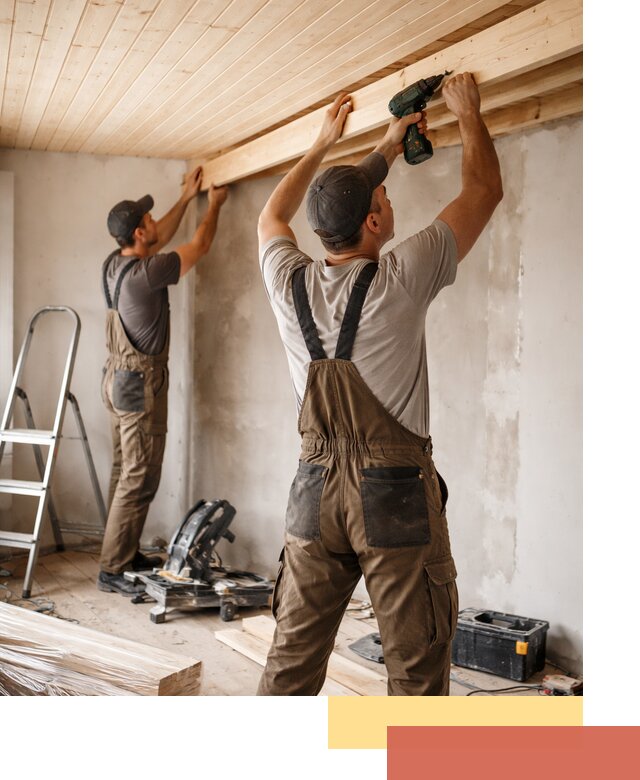 Монтаж потолка из вагонки в юбилейном профессионально и аккуратно