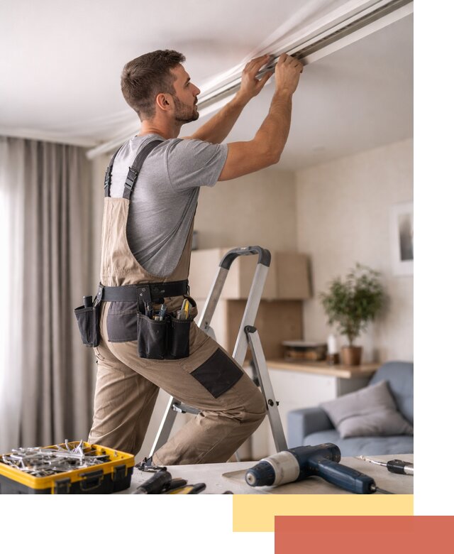 Ремонт натяжных потолков в юбилейном — качественно и оперативно