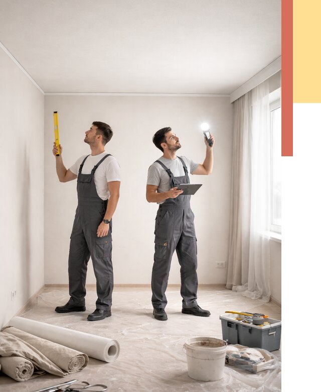 Отделка потолка в юбилейном недорого от 773 руб/м2 | Услуги ОТДЕЛОЧНИК-Юбл