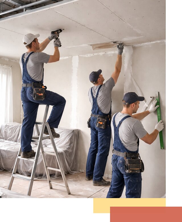 Профессиональная отделка потолка в юбилейном быстро и качественно