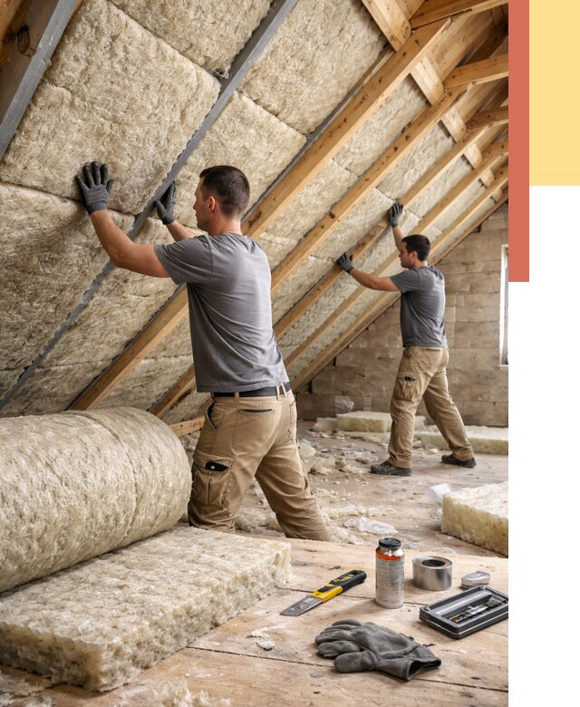 Утепление потолка минватой в юбилейном от 1494 руб. — быстро и недорого | ОТДЕЛОЧНИК-Юбл